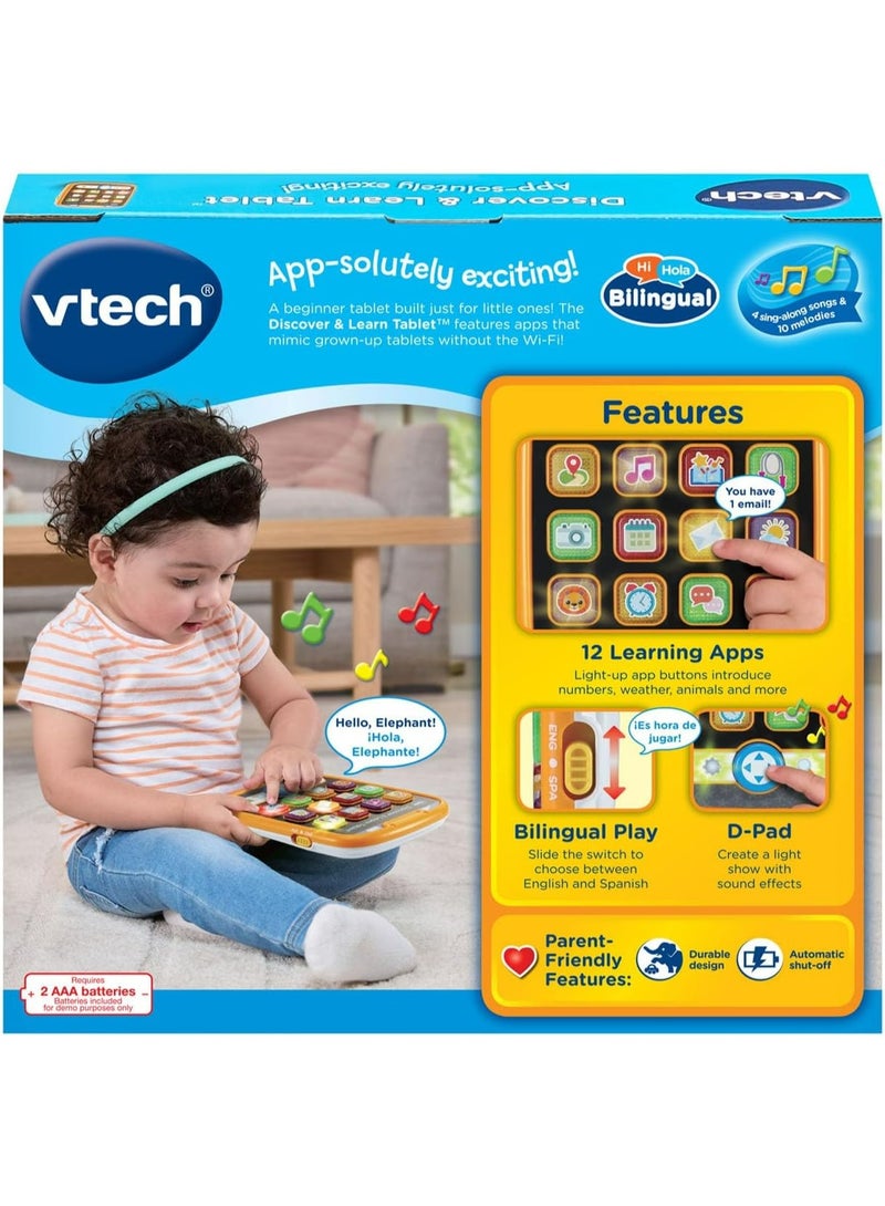 VTech Discover & Learn Tablet – Educational Toy with Games, Music & ABC Learning - Image 3